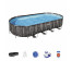 5611T Bestway Овальный каркасный бассейн, 732х366х122см +фильтр-насос, лестница, тент